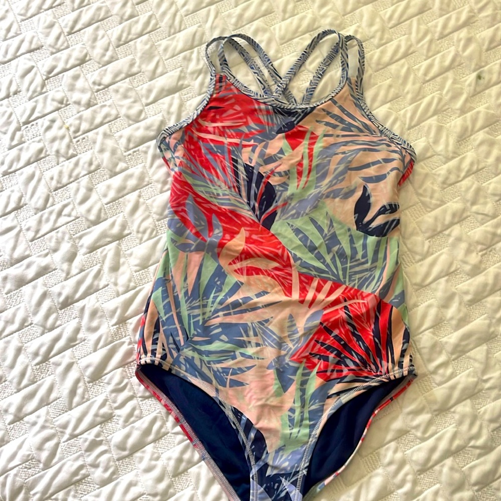 Athleta Girl Swimsuit Size L 12